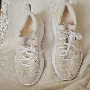 Sorel Women's White Knit Sneakers